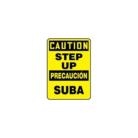 BILINGUAL Safety Sign  SPANISH SBMSTF658VP